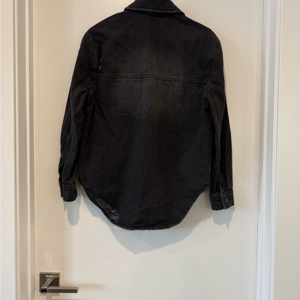 Women’s Black Jean Jacket - Picture 3 of 3